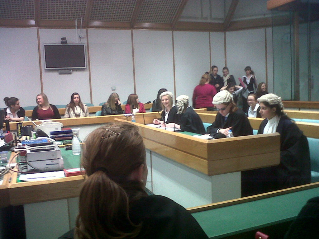 Image of Hannah Whitehouse at Swansea Regional Mock Trial